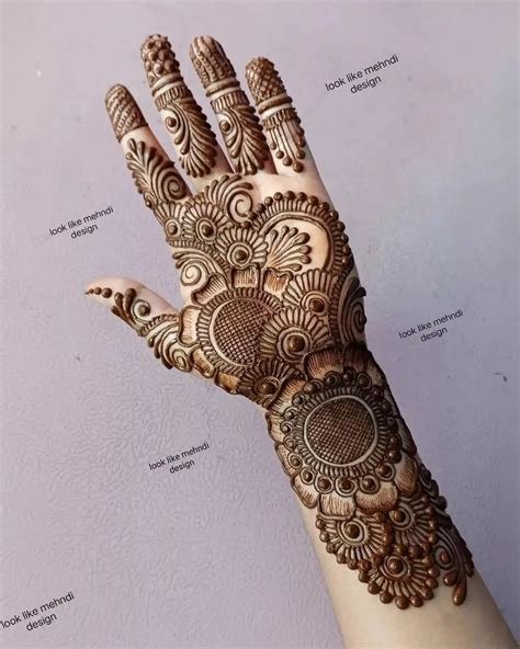 8_Front hand Mehndi Design  Top 50 Designs  Baggout