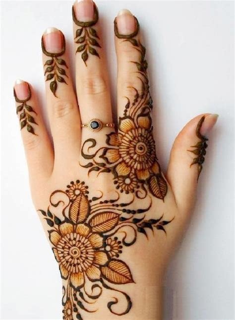 5_20 simple mehndi design ideas to save for weddings and other occasions