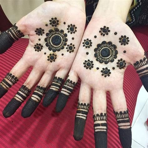 7_Dot Perfect Mehendi Design  Dots Style Eid Mehndi Designs  Eid Mehndi