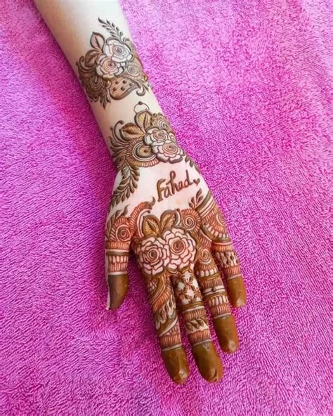 9_42 New Arabic Mehndi Designs for Every Occasion  FashionGlint