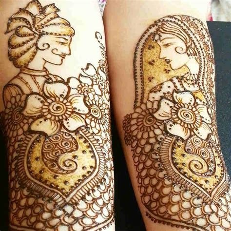 1_15 Stunning DulhaDulhan Mehndi Designs If You Love Intricate Motifs