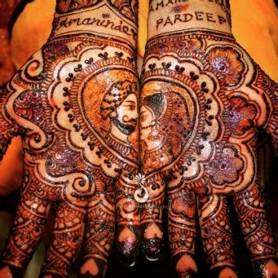 6_8 New Inspirations for Mehndi Design with Name