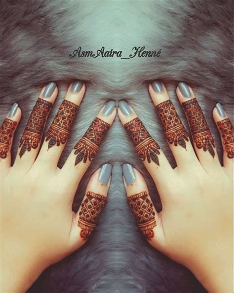 7_50 Latest One Finger Mehndi Designs  K4 Fashion