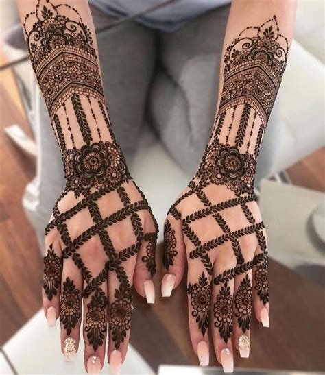 3_27 Jaal Mehndi Designs For Any Occasion  Wedbook
