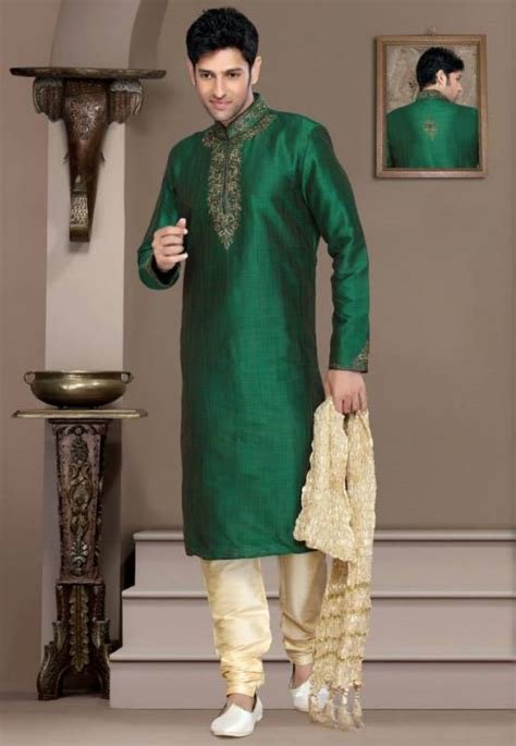 14_Latest Men Mehndi Kurta Designs 2021 In Pakistan  FashionGlint