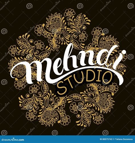 8_Vector Henna Mehndi Feather Logo Stock Vector  Illustration of boho