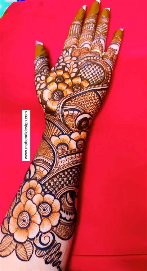 11_50 Stunning Dulhan Mehndi Designs With Images  Buy lehenga choli online