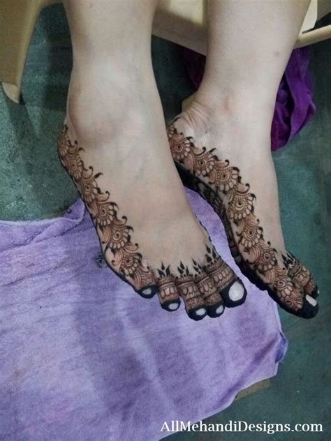 5_1000 Easy Foot Mehndi Designs  Simple Feet Henna Patterns