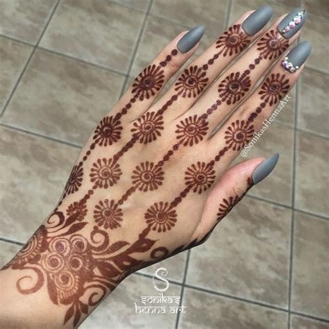 4_Update 83 mehndi ke phool ke design best  seveneduvn