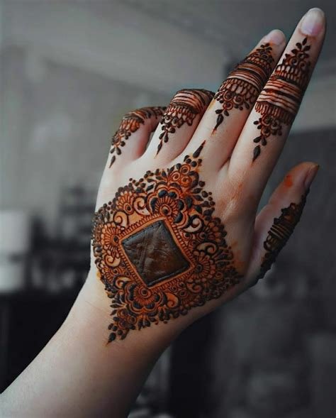 5_30 simple mehndi designs for hands step by step images