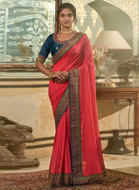 6_Buy Vichitra Silk Mehndi Saree  250719