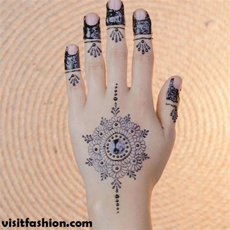 10_Simple Mehndi Designs 2024 For Eid  Step By Step Guide