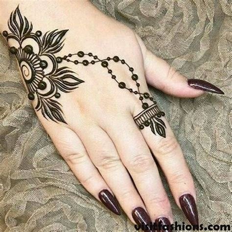 7_50 Easy And Simple Mehndi Designs For Beginners Step By Step