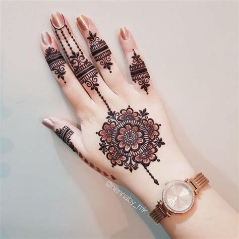 3_25 Trendy and Stylish Tikki Mehndi Designs  Tikli