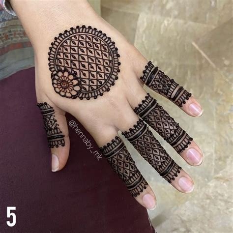 7_25 Trendy and Stylish Tikki Mehndi Designs  Tikli