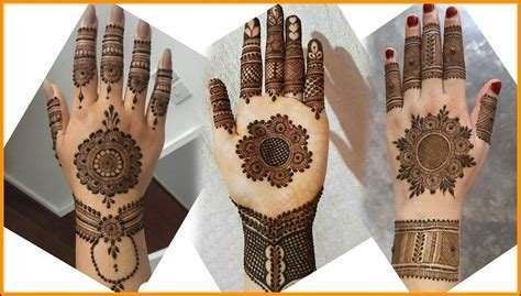 11_Easy Mehndi Designs Collection for Hand 2024  K4 Fashion