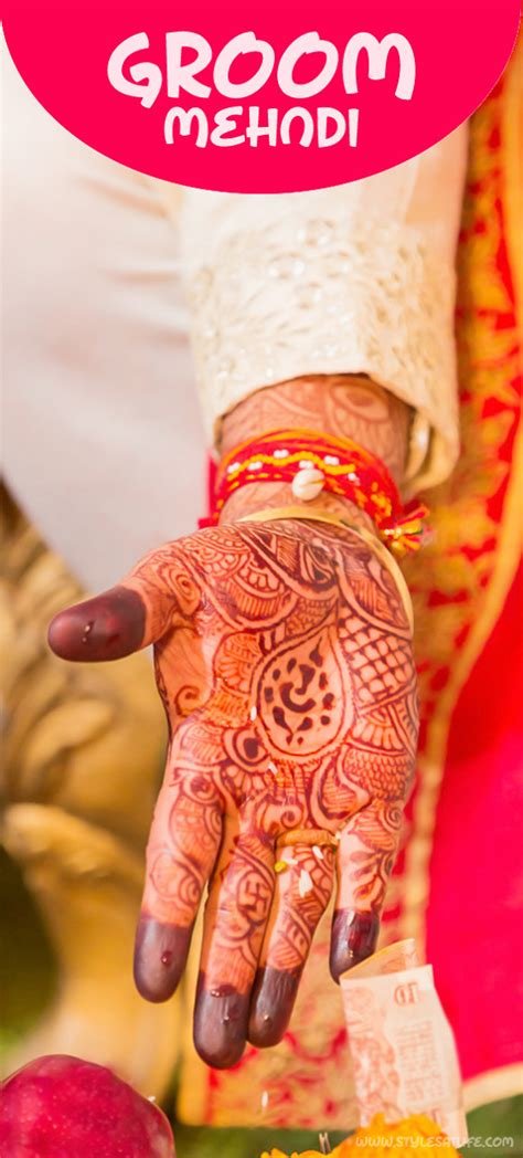 2_12 Simple HennaMehndi Designs for Men and Groom  Styles At Life