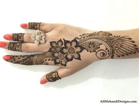7_50 Mehndi designs in simple  Mehndi simple Design