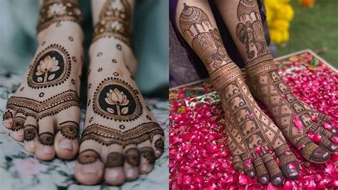 15_Simple Henna Designs For Foot  Design Talk