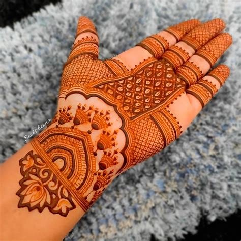 7_Mehndi Designs for Front Hand in Arabic Style  K4 Fashion