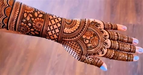 8_65 Bridal Mehndi Designs For Full Hands  Body Art Guru