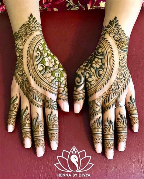 14_55 Half Hand Mehndi Design Ideas For The Wedding Season  Wedbook