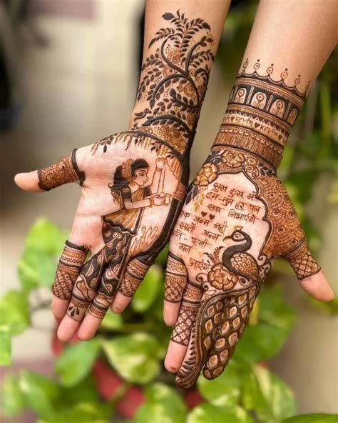 12_75 Best Karva Chauth Mehndi Designs 2022  Modern  Trending  Wedbook