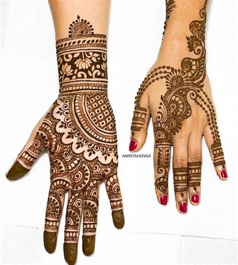 3_75 Best Mehndi Designs For Karwa Chauth  Modern  Trending  Surfing LA