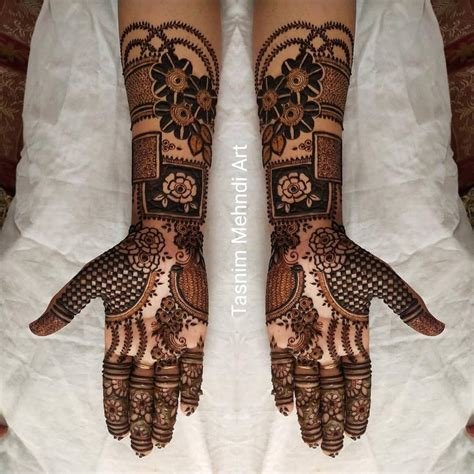 11_40 Glamorous Rose Flower Mehndi Designs 2018  SheIdeas