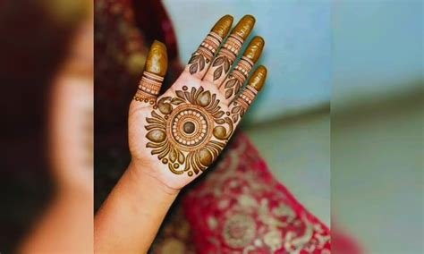 15_16 Best Modern Royal Front Hand Mehndi Design  Mwomenstyle