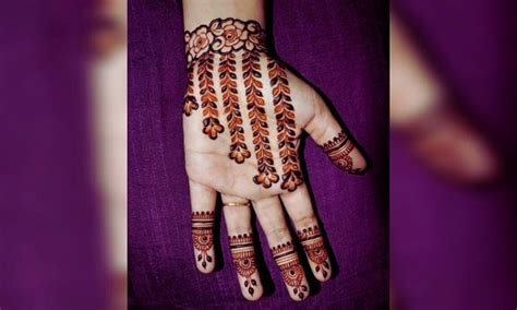 1_16 Best Modern Royal Front Hand Mehndi Design  Mwomenstyle