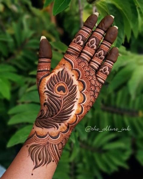10_15 Artistic Peacock Mor Mehndi Designs 2023  Styles At Life
