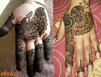 11_Peacock Mor Mehndi Designs for Hands  Legs  K4 Fashion