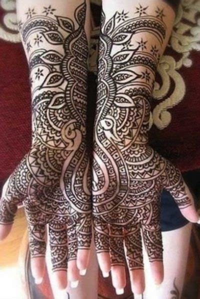 14_Peacock Mor Mehndi Designs for Hands  Legs  K4 Fashion
