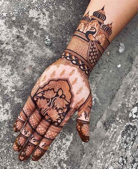 9_Peacock Mor Mehndi Designs for Hands  Legs  K4 Fashion