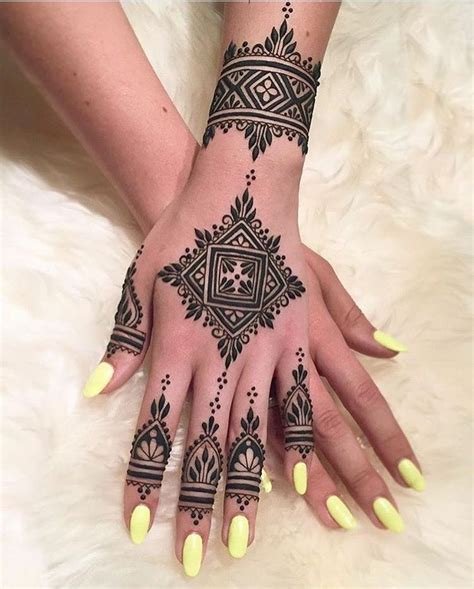 12_25 Latest Moroccan Mehndi Designs With Photos  Fabbon