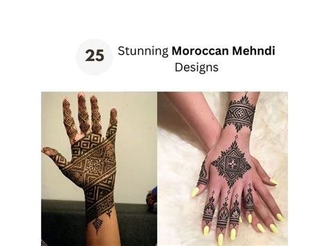 5_50 Superb Moroccan Mehndi Designs  Body Art Guru
