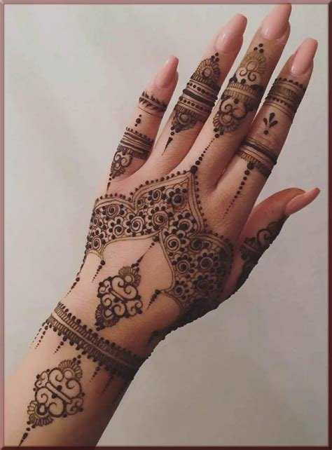 9_25 Latest Moroccan Mehndi Designs With Photos  Fabbon