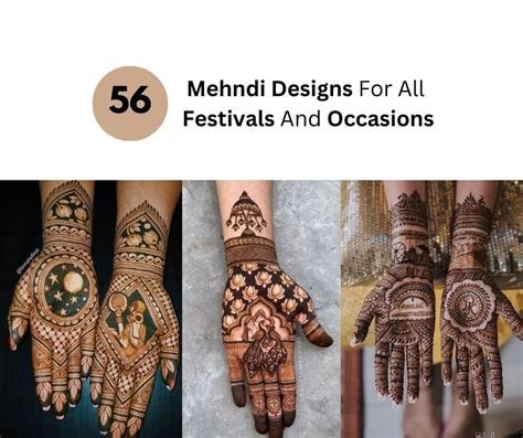2_56 Mehndi Designs For All Festivals And Occasions  Fabbon