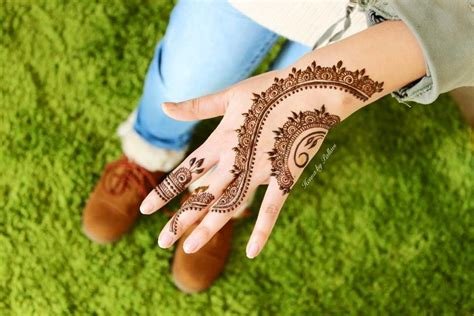 13_30 simple mehndi designs for hands step by step images  Tukocoke