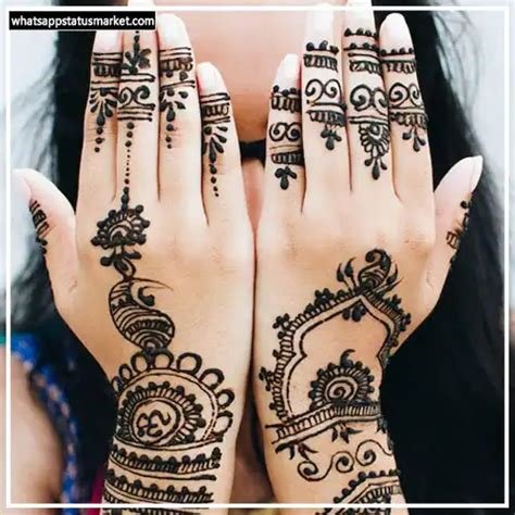 8_Navratri Mehndi Design 2022    Simple Mehndi Ke design