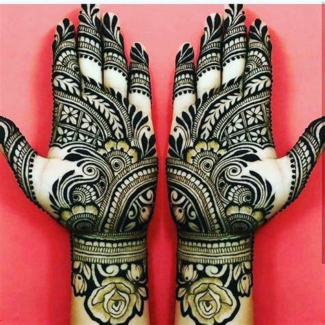 11_70 Gorgeous Back Hand Mehndi Designs That Stole Our Hearts  Pyaari