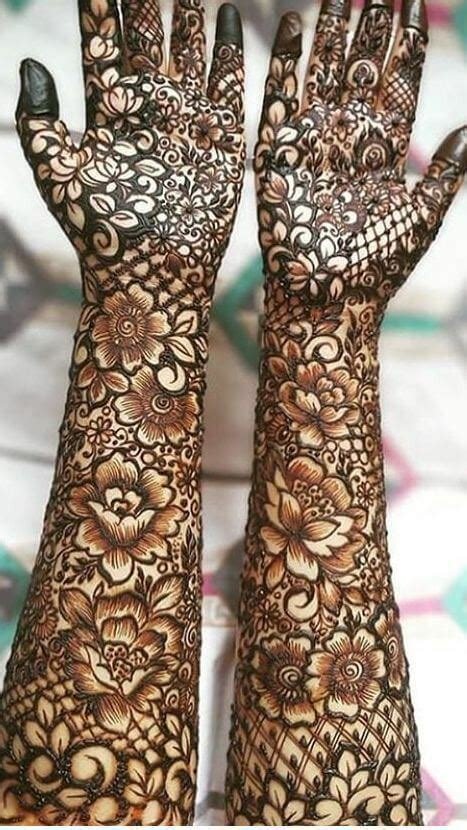 3_50 Stunning Dulhan Mehndi Designs With Images  Buy lehenga choli online