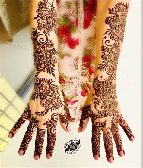 11_20 Alluring Back Hand Mehndi Designs to Try  Fashionterest