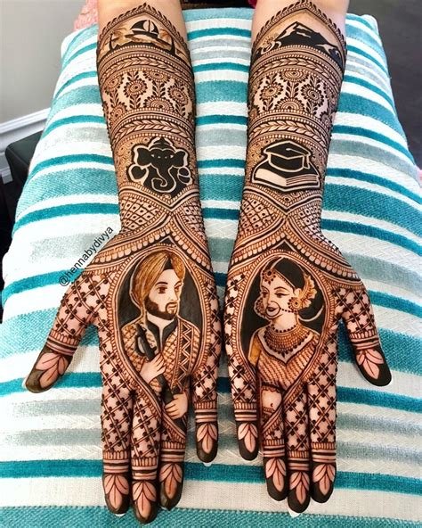 14_Arabic Bridal Mehndi Designs For Full Hands