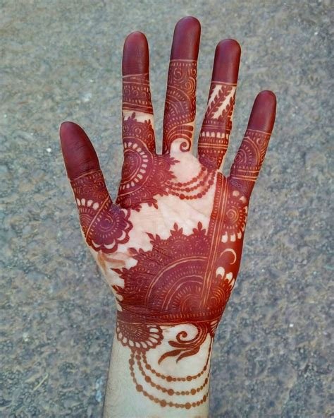 4_Mehndi Designs for Front Hand in Arabic Style  K4 Fashion