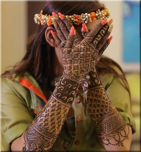 12_50 Simple Mehndi Design Images to Save this Wedding Season  Bridal