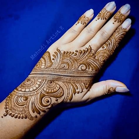 1_New Mehandi Design Patches Top 10 Latest Bridal Mehndi Design Trends