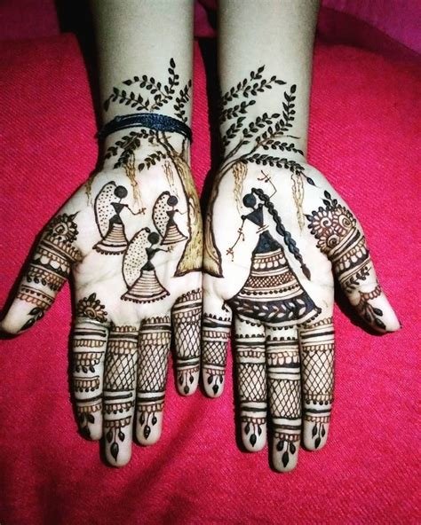 4_80 Beautiful Simple Mehndi Designs for festive look  CGfrog
