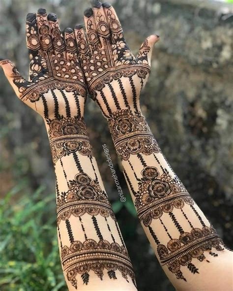 6_50 plus best new mehndi design inspirations from Pinterest  Glossnglitters